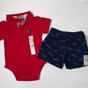 Garanimals Boys 2 Piece Outfit Size 6-9 Months
